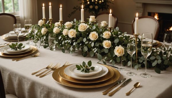 La décoration de table crée votre ambiance