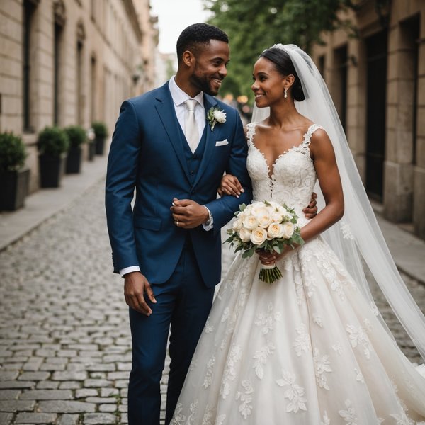 Confectionnez votre élégance : l'art de la tenue de mariage sur mesure